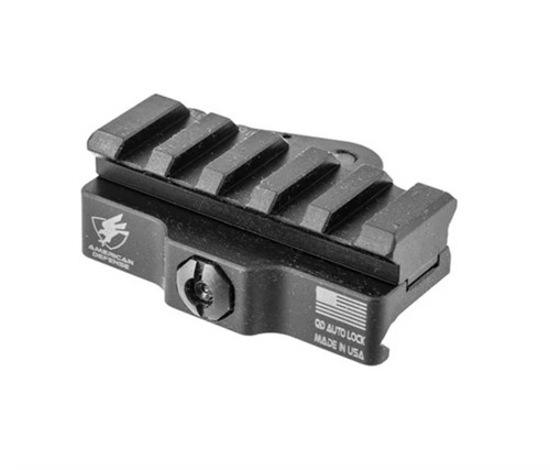 ADM AD-170-VPG 5-Lug Picatinny Riser Mount – Standard Lever – Black Accessories American Defense Manufacturing G-TEN