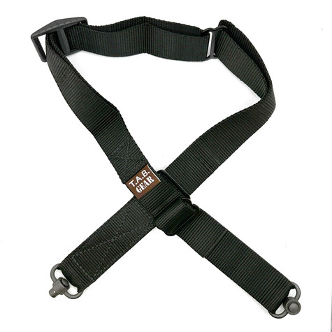TAB Gear Pinnacle Sling – Black with Flush Cups & QD Swivels (New) Shooting Accessories TAB Gear G-TEN