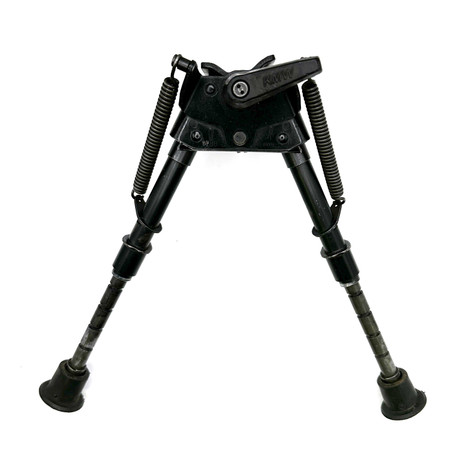 Accuracy International Harris S-BMR 6–9” Bipod –Early KMW Cant Locking Handle - Accuracy International - Accuracy International - Used - G-TEN