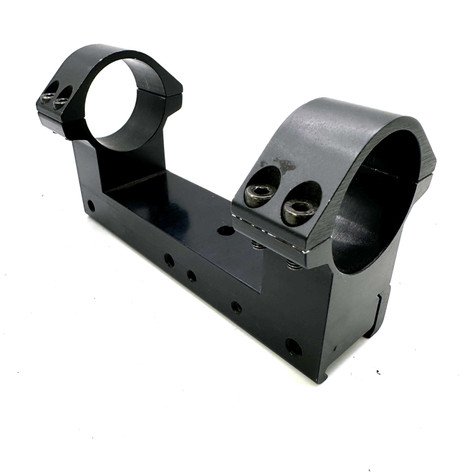 Accuracy International Scope Mount – 34mm Rings, 47mm Height, 18 MOA Base (Adjustable Picatinny Insert) - Accuracy International - Accuracy International - Used - G-TEN