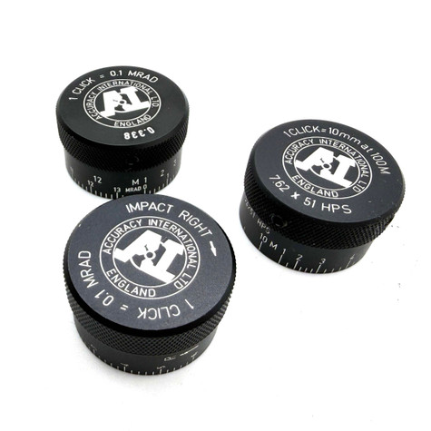 Schmidt & Bender PMII Accuracy International Branded Turret Set – 7.62×51 / .338 LM (As New)