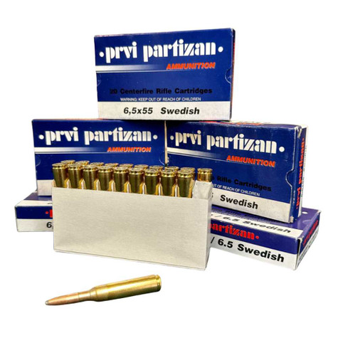 PPU 6.5x55 Swedish 139gr FMJ Rifle Ammunition - Contact to Purchase - Ammunition - PPU - New - G-TEN PPU 6.5x55 Swedish 139gr FMJ Rifle Ammunition - Contact to Purchase - Ammunition - PPU - New - G-TEN