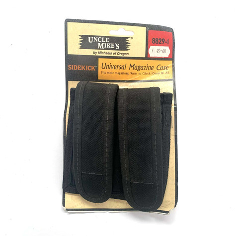 Uncle Mike's Universal Double Magazine Case - Slightly Faded and damaged packing Shooting Accessories G-TEN