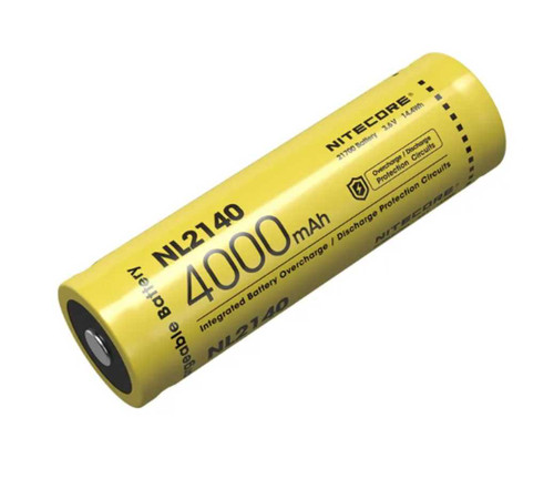 Nitecore 21700 Li-ion Battery 4000mAh NL2140 Tactical NITECORE G-TEN