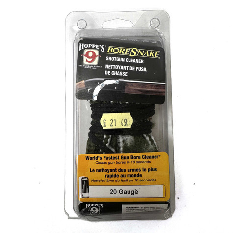 Hoppe's Bore Snake Shotgun Cleaner - 20 Gauge Shooting Accessories G-TEN Hoppe's Bore Snake Shotgun Cleaner - 20 Gauge Shooting Accessories G-TEN