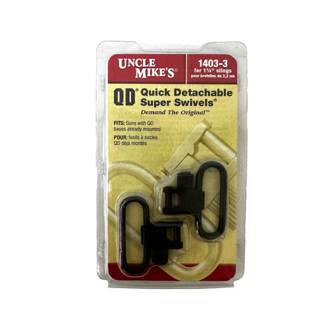 Uncle Mike's QD Sling swivels - 1403-3 - 1 1/4" - Shooting Accessories - Uncle Mike's - New - G-TEN