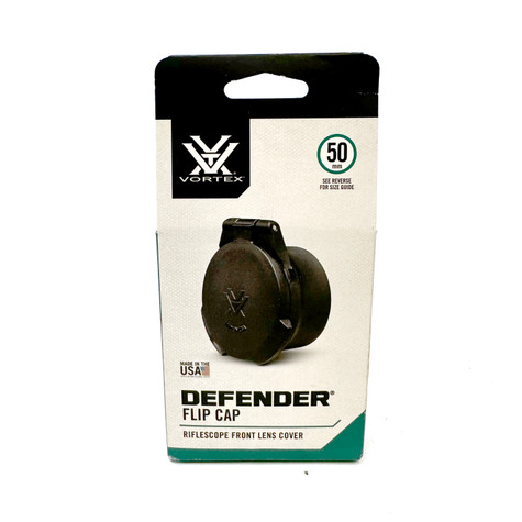 Vortex Defender Flip Cap - Riflescope Front Lens Cover 50mm