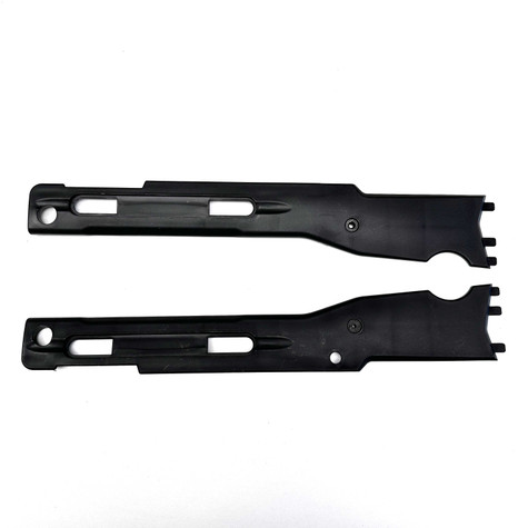 Accuracy International AT Front Stock Side Assembly Without Inserts - Black Pair Shooting Accessories Accuracy International G-TEN