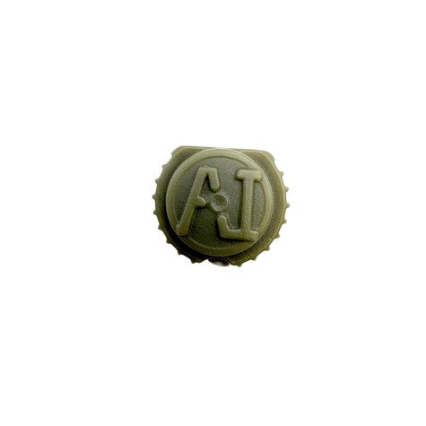 Accuracy International Logo Flatbase Insert – 15mm x 13mm Approx. – Sage Green - Used