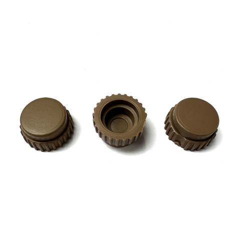 Accuracy International Medium Stock Side Insert – Flat Top – 14mm – Used - Pale Brown Shooting Accessories Accuracy International G-TEN