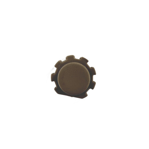 Accuracy International Small Stock Side Insert – 8mm Circular – Angled Surface – Used - Pale Brown Shooting Accessories Accuracy International G-TEN