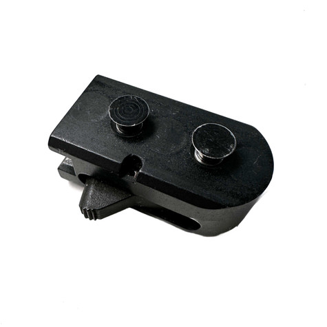 Accuracy International Bipod Adaptor for #6730 Bipod onto AX Countersunk Fixings – Used - Black Shooting Accessories Accuracy International G-TEN