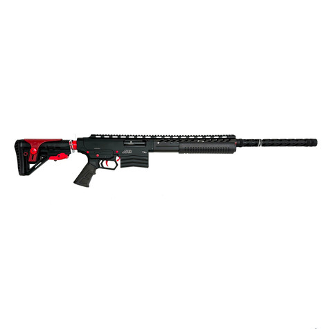 Hunt Group Arms MH-TX12 12 Bore Pump Action Mag Fed Shotgun - Black and Red - Available Contact to Purchase