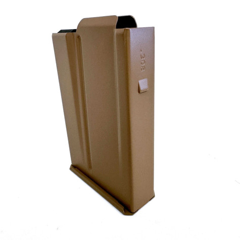 Accuracy International 10-Round AICS .308 Single Stack Magazine – Pale Brown (Part No. 3902PB) – New Accuracy International Accuracy International G-TEN