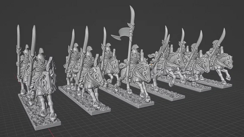 Elves of the Past Age Cavalry