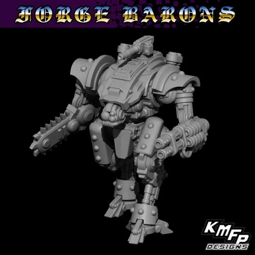 Forge Baron Scout Knights for tabletop wargaming.