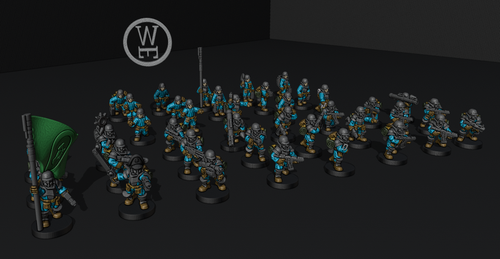 Konigs Guard Line Infantry