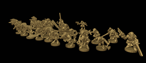 Penal Unit Half‑Beast Soldiers