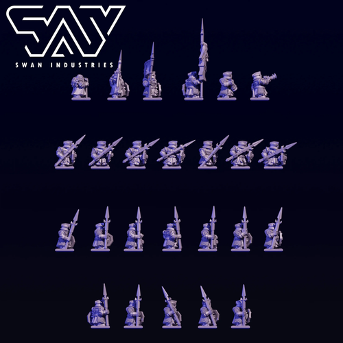 Dwarves of the Deeps — Hammerskeld Spearmen