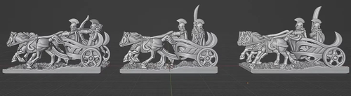 Elves of the Past Age — Chariots