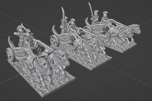 Elves of the Past Age — Chariots