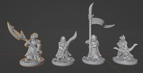 Elves of the Past Age — Heavy Cavalry