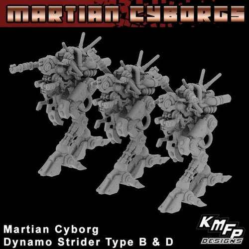 Martian Cyborg — Dynamo Strider Lancers