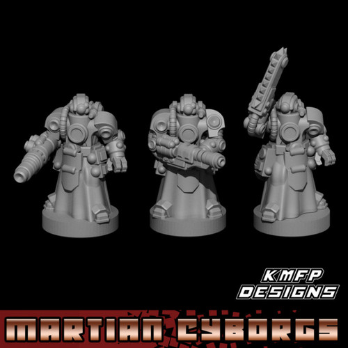 Martian Cyborg — Cyber Thrall Sci-fi Infantry