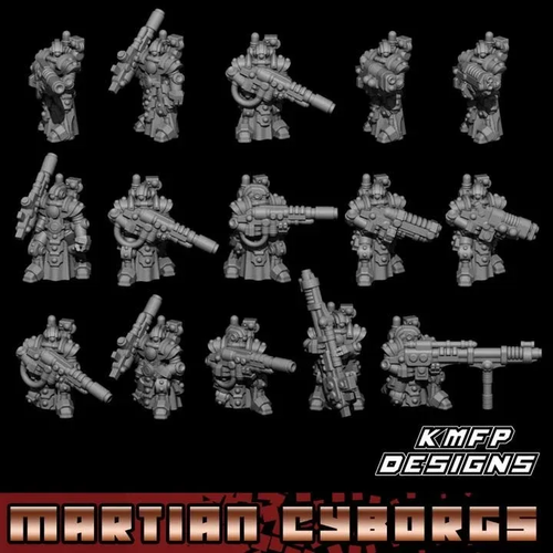 Martian Cyborg — Type S Sci-fi Infantry