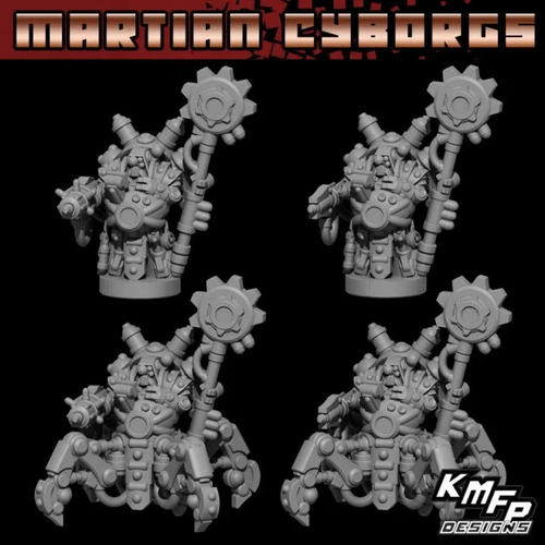 Martian Cyborg — Tech Priests and Servitors