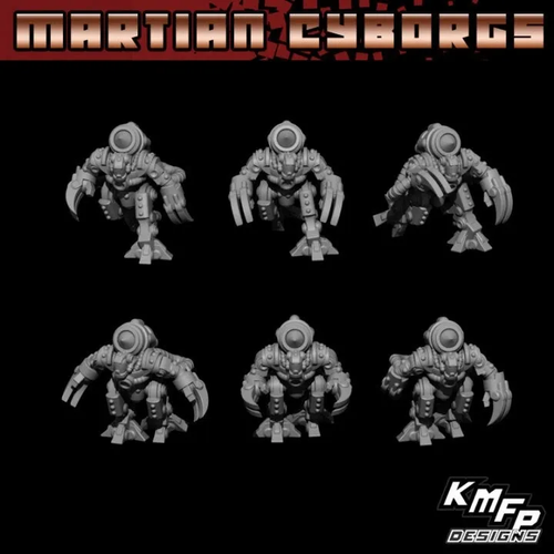 Martian Cyborg — Rapid Attack Cyborgs Sci-fi Infantry