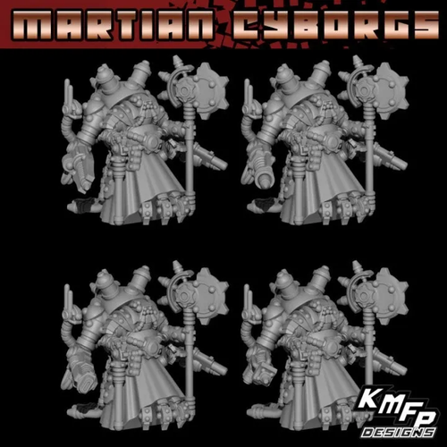 Martian Cyborg — Techno-Lords Sci-fi Infantry