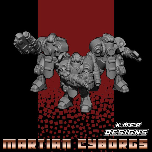 Martian Cyborg — Battle Thrall Sci-fi Infantry