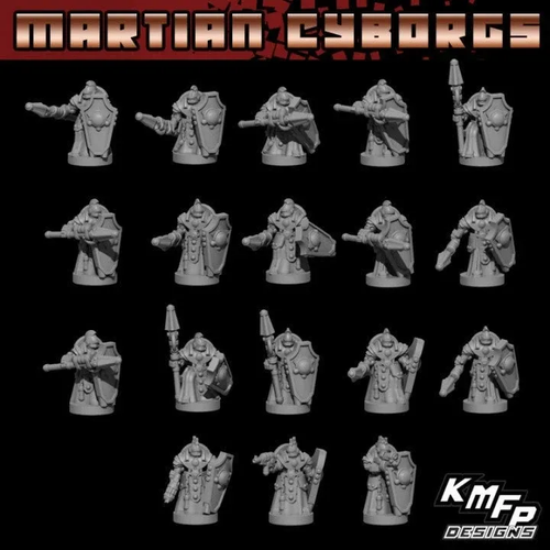 Martian Cyborg — Type H Sci-fi Infantry
