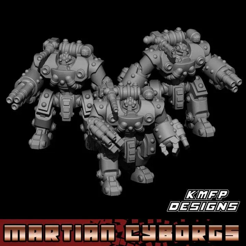 Martian Cyborg — Cyberbots Sci-fi Infantry
