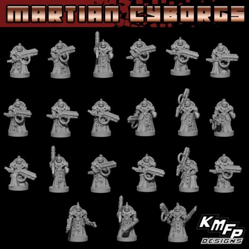 Martian Cyborg — Type P Sci-fi Infantry
