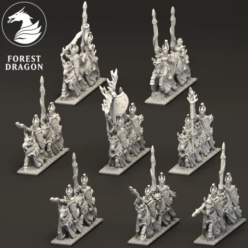 Aurethil Court Elves — Heavy Cavalry