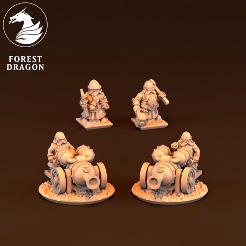 Dwarf Clan Holds — Fire Cannon Artillery