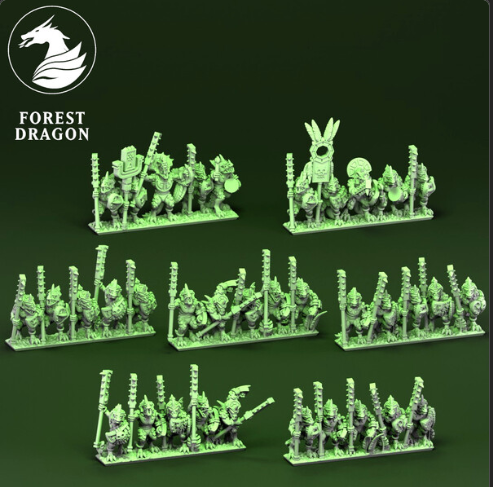 Reptilian City-States — Phalanx Guards