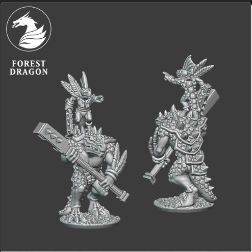 Reptilian City-States — Reptilian Character Pack