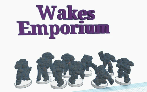 Post Apocalypse — Storm Knight sci-fi Infantry
