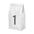 Bag featuring the number 1