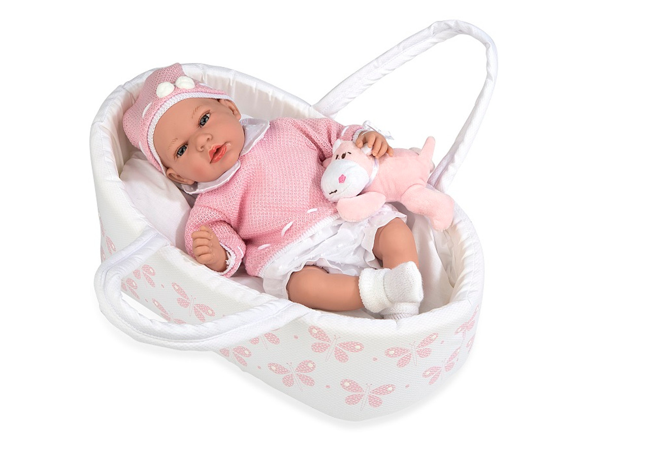 soft doll bassinet