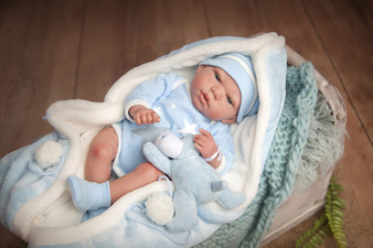 Ann Lauren Dolls Reborn Baby Doll Carlos