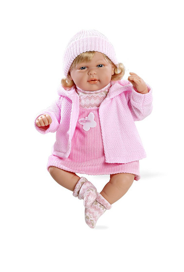 Ann Lauren 20 Inch Baby Girl Doll Rosa