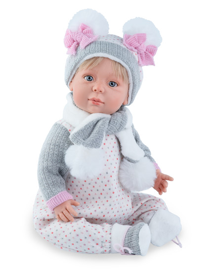 Berta Ready for Winter- Baby Girl Doll