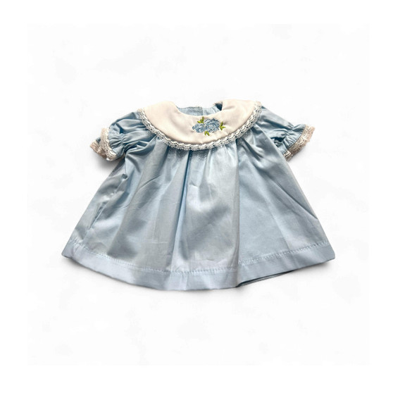 Ann Lauren Dolls® Blue  Dress – Fits 13 Inch Baby Dolls