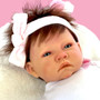 Cuddle Up with Our Adorable Newborn Reborn Doll: Soft Vinyl, Realistic Hair, and Dressed in a Precious Outfit