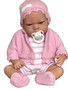 Pink Knit Baby Doll Set