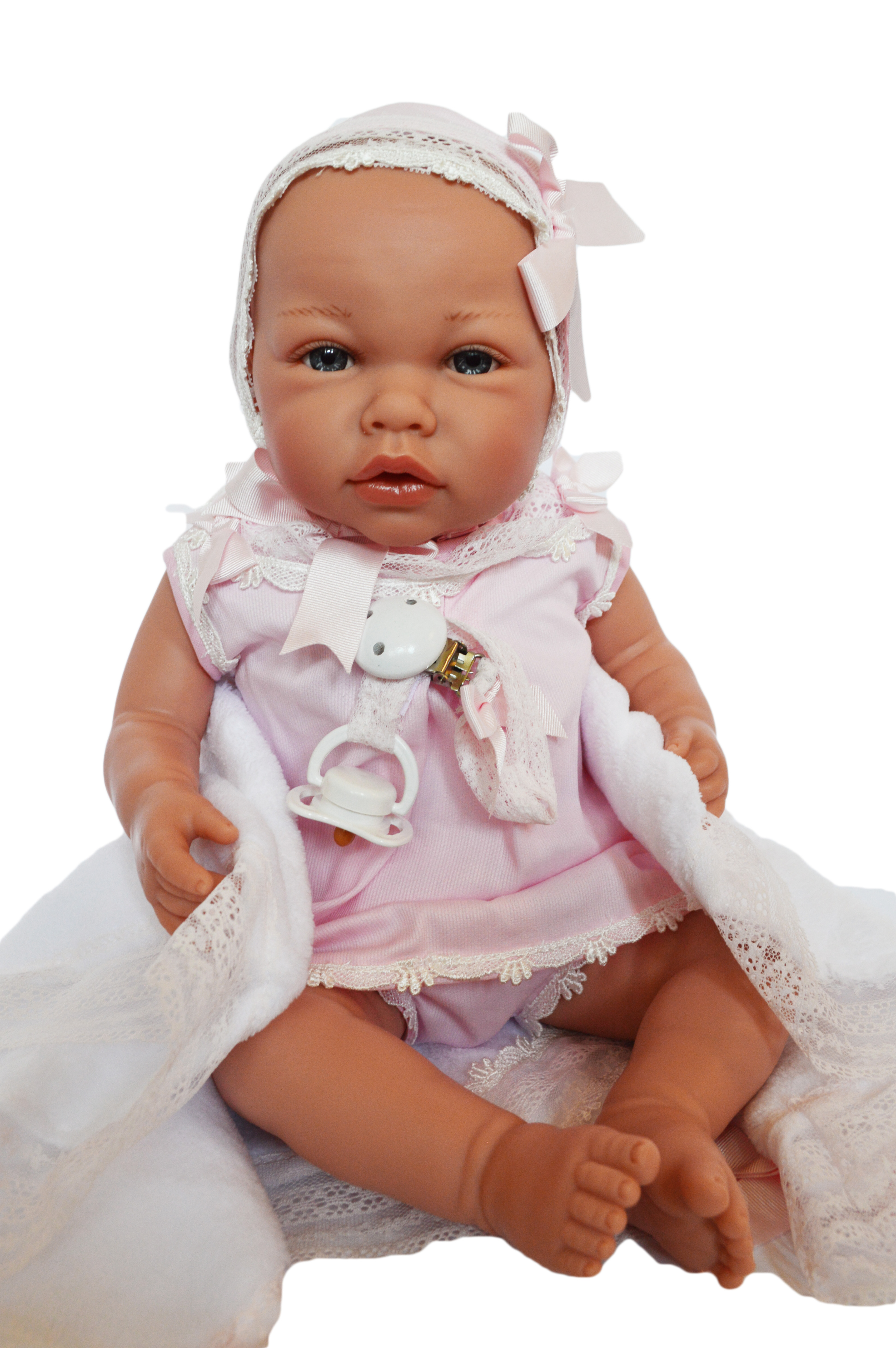 Ann Lauren Dolls 15 Inch Baby Boy Doll - Anatomically Correct 
